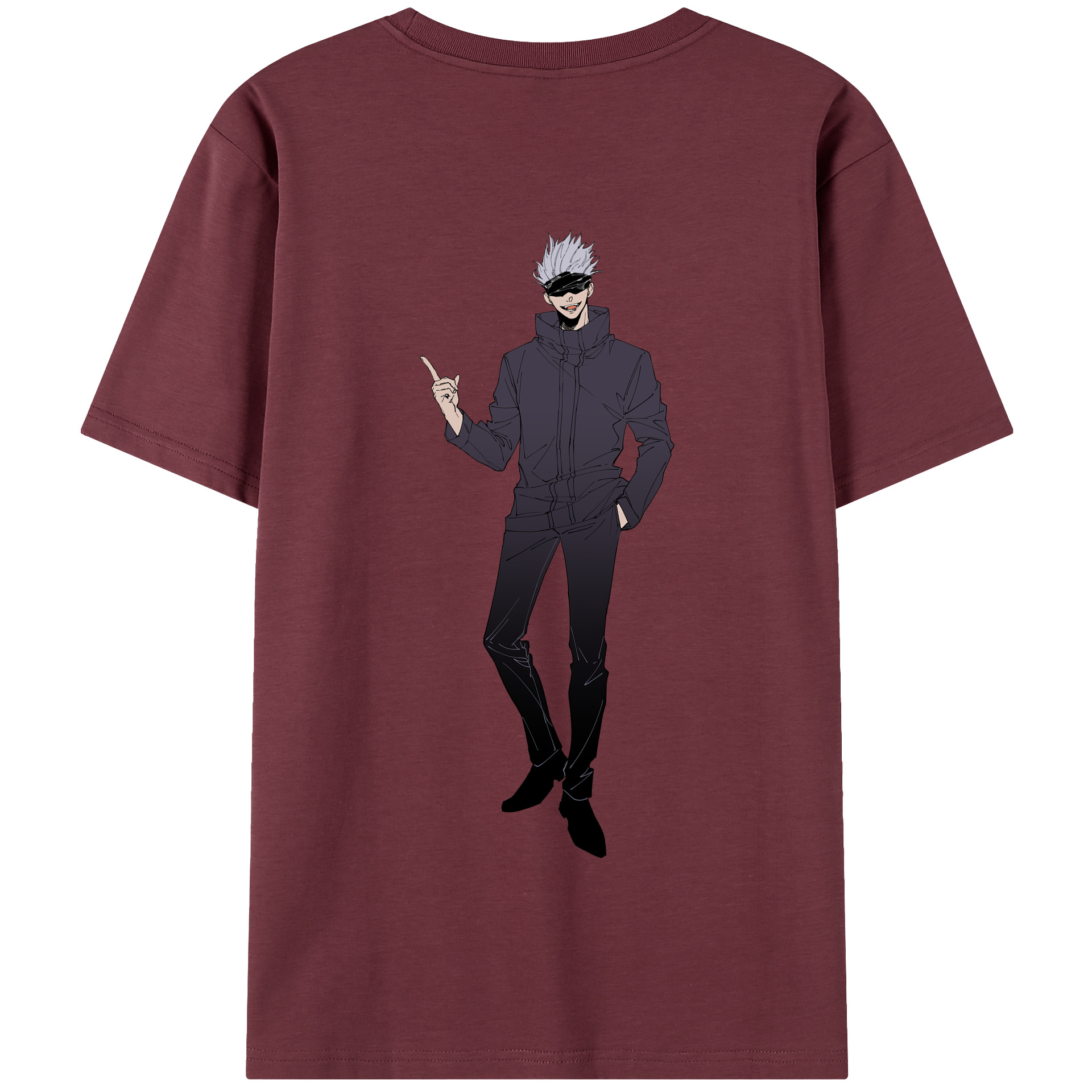 （画像用） 呪術廻戦 Jujutsu Kaisen 綿100％半袖Tシャツ（背面プリント）